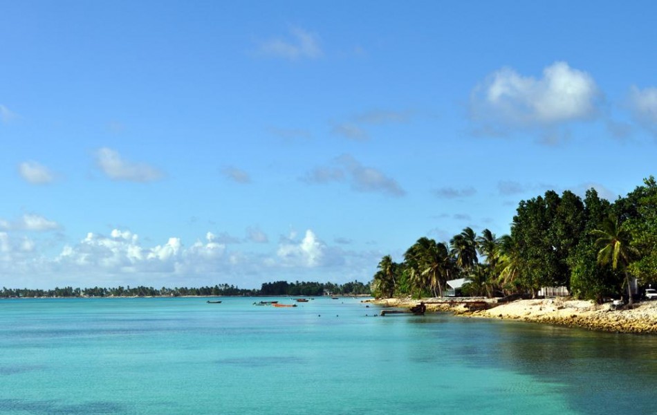 Funafuti Lagoon from near the Vaiaku Lagi Hotel