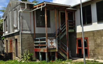 Tuvalu Red Cross Society national headquarters building, Funafuti Atoll