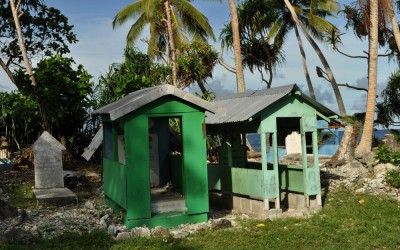 Cemetery, Fongafale Island, Funafuti Atoll, Tuvalu