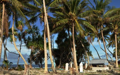 Cemetery, Fongafale Island, Funafuti Atoll, Tuvalu