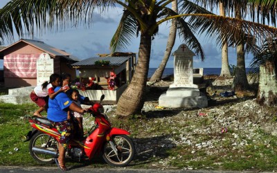 Cemetery, Fongafale Island, Funafuti Atoll, Tuvalu