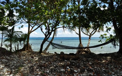 Hammock with a view, Funafuti Atoll
