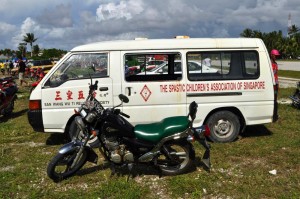 It seems second hand vehicles are imported into Tuvalu from overseas.