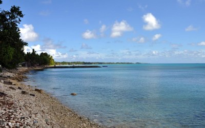 Funafuti Lagoon from near the Vaiaku Lagi Hotel