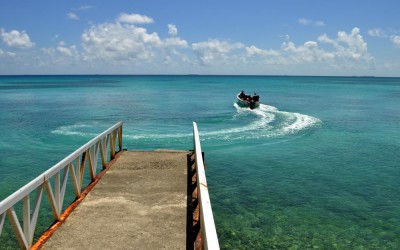 Funafuti Lagoon from near the Vaiaku Lagi Hotel