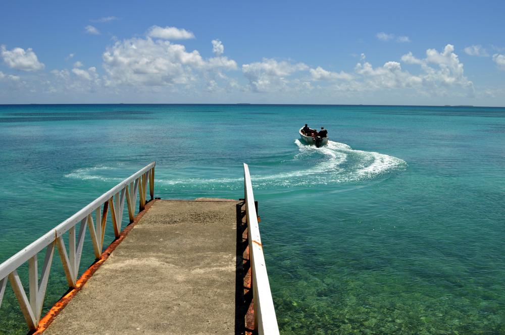 Funafuti Lagoon from near the Vaiaku Lagi Hotel