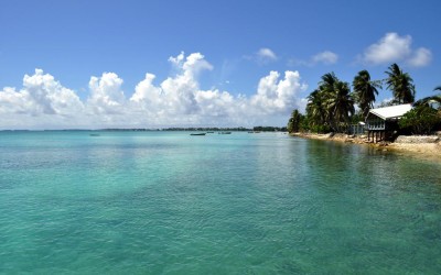Funafuti Lagoon from near the Vaiaku Lagi Hotel