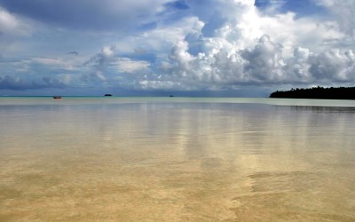 Funafuti Lagoon from Funafala Island, Tuvalu